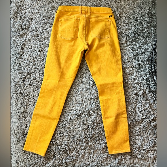 Lucky Brand Women’s Sofia Skinny Denim in Golden Yellow - Picture 11 of 11